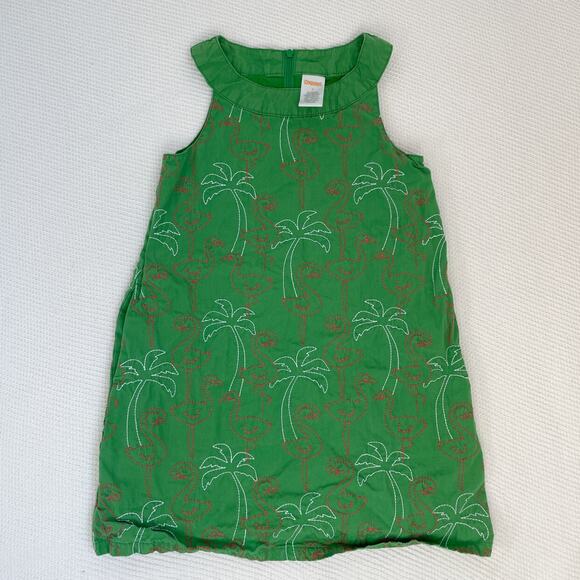 Gymboree Flamingo Embroidered Dress - Picture 1 of 4